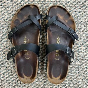SOLD - Birkenstock black Mayara style sandal - size 41